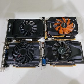 중고그래픽카드 GTX750TI 1GB 브랜드랜덤발송