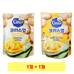 크리스업 감자스틱 오리지널 + 허니버터, 1세트, 100g