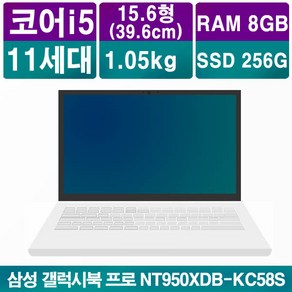 갤럭시북 프로 NT950XDB-KC58S/i5/8G/256G, NT950XDB-KC58S, WIN10, 8GB, 256GB, 코어i5