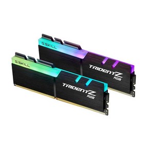 G.Skill Trident Z RGB 시리즈 64GB (2 x 32GB) PC4-28800 CL18 듀얼 채널 데스크탑 메모리 (F4-3600C18D-64GTZR)