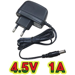 순흥전기 어댑터 4.5V 모음 4.5V 0.35A ~ 1A 까지 생산 어댑터 아답터 직류전원장치, 4.5V 1A 벽걸이형, 1개