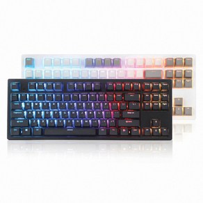 COX 엔데버 텐키리스 RGB PBT 무접점 키보드 35g