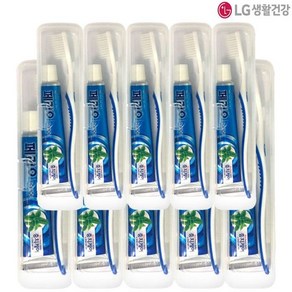 땡큐온 페리오 여행용 치약칫솔세트 치약50g+칫솔 x10개, 1개