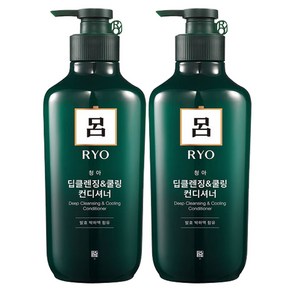 려 청아 두피딥클렌징 컨디셔너, 550ml, 2개