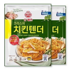 오뚜기 오쉐프 크리스피 치킨텐더 1kg x 1봉, 1개