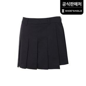 [와이드앵글 공식] [골프] 여성 CO 부분 플리츠 팬츠 스커트 L WWM23Q14Z1