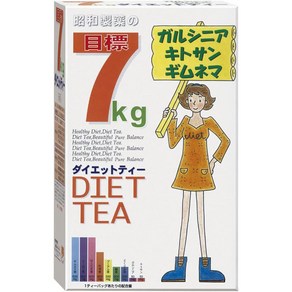 昭和製薬 일본직구 목적 티 7kg 3g x 30개 포장, 1개, 30개입