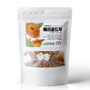 늘해찬 볶은 메리골드 삼각 티백 마리골드 꽃차 삼각티백 대용량, 1g, 50개입, 1개