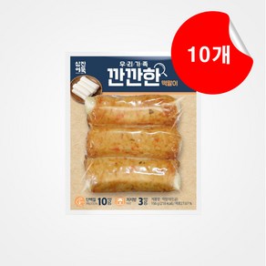 [삼진어묵] 깐깐한 떡말이 어묵 156g 10개, 1개