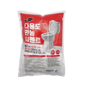 vt-051 다용도 만능 브이텍 시멘트 시멘트보수 양변기시멘트 sunmami*79883577WJ, 단품, 1개