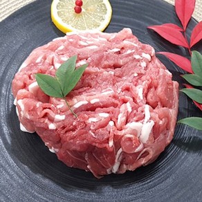 착한고기마을 건강한 무항생제 돼지 뒷다리살 냉장 제육용 산지직송, 1개, 500g