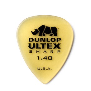 던롭 USA ULTEX 울텍스 샤프 기타피크 433R, 1개