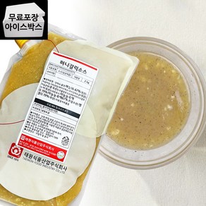 제이케이푸드 태원 허니 갈릭소스 2kg 태원식품 마늘소스, 1개