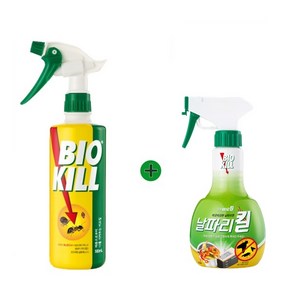 동성제약 비오킬 500ml +동성 비오킬(날파리킬) 370ml / 초파리 나방파리 하수구 파리 음식물쓰레기 파리