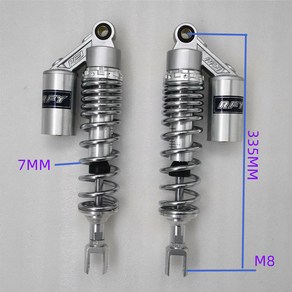 N 야마하 PCX125 350mm 보호 PCX150 가드 완충기 호환 포르자 250 XMAX 125 380mm 335mm 400mm 320mm 155 혼다 max 오토바이 X XM, 1개