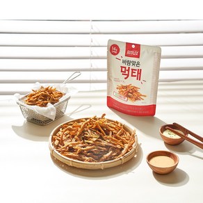 것플렉스 바람맞은 먹태 청양불닭맛 맥주안주 술안주 고단백 영양 간식, 1개, 25g