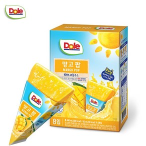 Dole 돌 후룻팝 망고 62ml x 8개입, 8개