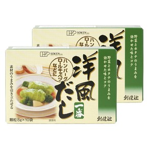 Sokensha 서양풍 다시 이치방 10개입, 2개, 80g