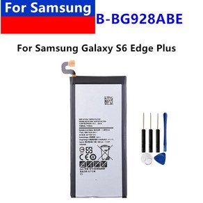 삼성 갤럭시 S6 엣지 플러스 G9280 G928F G928V S6edge + EB-BG928ABE EB-BG928ABA 교체 배터리, 1개