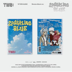 개봉앨범 포토카드 없음 I 투어스 (TWS) - 1st Mini Album Spakling Blue (Wevese Albums ve.)