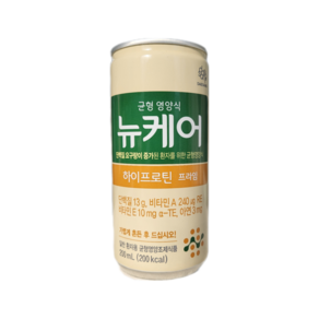 대상웰라이프 뉴케어 하이프로틴 프라임 균형 영양식 일반 환자용 균형영양조제식품 200ml(200kal), 60개, 200ml, 200cc