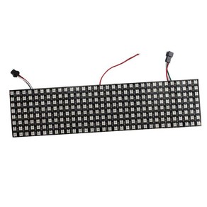 LED 픽셀 매트릭스 패널 화면 WS2812B 텍스트 디스플레이 DC5V, 8x32cm, 다른, 구리