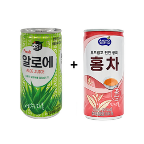 대일 참맑은 알로에 175ml 30개 + 홍차 175ml 30개, 60개