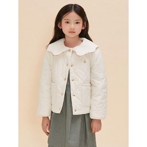 [브랜드정품]빈폴키즈 [시즌오프30%][BEANPOLE KIDS] 여아 러블리 패딩 점퍼 아이보리 (BI4838G010)신학기패딩 경량패딩