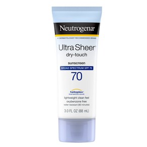 뉴트로지나 울트라 시아 선스크린 로션 SPF 70 88 ml Neutogena Ulta Shee Sunsceen Lotion SPF 70, 88ml, 1개