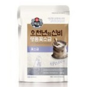 백설 오천년의 신비 명품 꽃소금, 3개, 400g