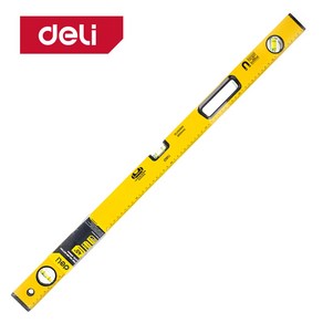 델리 수평계 자석 수평기, 800mm 수평계 (EDL290800), 1개