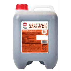 돼지갈비양념 10KG/백설