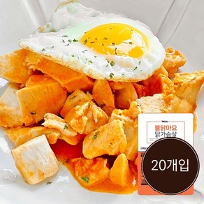 닭이소 불닭마요 닭가슴살, 20개, 120g