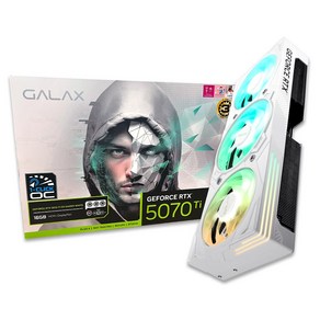 GALAX 지포스 RTX 5070 Ti EX GAMER WHITE OC D7 16GB 그래픽카드, 선택없음