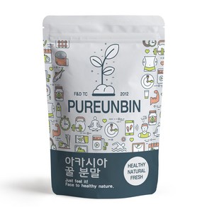 아카시아 꿀 분말 가루 허니 파우더 국산, 500g, 1개