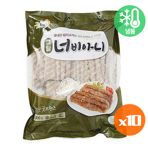 굿프랜즈 그릴 너비아니1kg (냉동) 산적구이/떡갈비/대용량/식자재