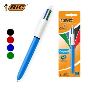 BIC 볼펜 멀티펜 1.0mm 4컬러 4색 빅펜