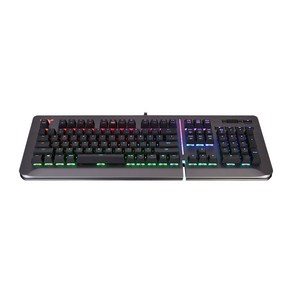 써멀테이크 LEVEL 20 RGB 게이밍 키보드 청축, 티타늄, KB-LVT-BLSRKO-01