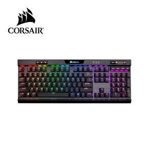 커세어 K70 RGB MK.2 게이밍 기계식키보드 적축, 적축(블랙)