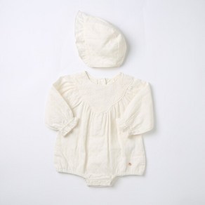 [아가방] 이월 파격 할인50% 앤바디슈트(모자) 01R127952 여아바디수트 봄가을 외출복 백일선물 돌선물 촬영의상 _2001분당