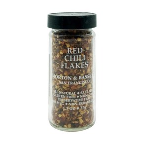 Moton & Basset Spices Red Chili Flakes 1.3 Ounce Moton & Basset 향신료 레드 칠리 플레이크 1.3온스, 36g, 1개