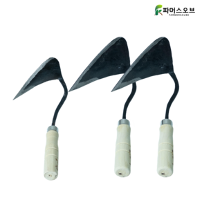 큰호미 2개 작은호미1개 총3개 세트 텃밭 원예 막호미 주말농장 갯벌체험, 1세트
