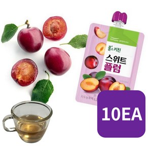 풀무원 풀스키친 스위트 플럼(자두) 과채음료, 10개, 100ml