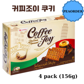 마요라 커피조이 커피크래커 banh quy ca phe, 6개, 156g