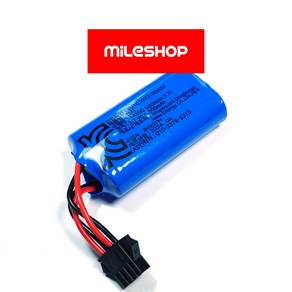 2301 전동물총 배터리 14500 7.4V 500mAh JST SM 4핀