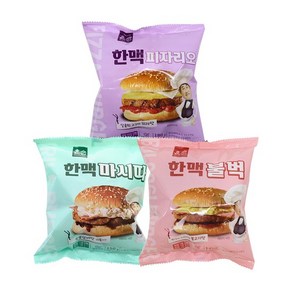 [한맥] 이경규의 수제 햄버거 3종 5개입/10개입, 150g, 5개