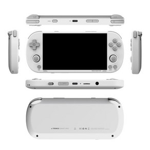 Timui 스마트 프로 오픈 소스 휴대용 게임 콘솔 Ips 레트로 Gba 아케이드 PSP 소년 휴일 선물, 1개, 01 white