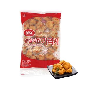 사세 순살치킨 가라게1kg, 1kg, 1개