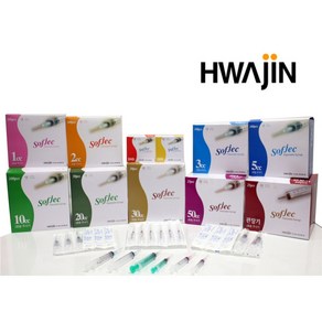 화진 일회용주사기 10cc 21G (1-1/2 inch) 100개입, 1개