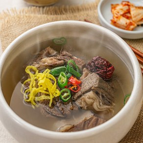 아바프레시 국내산 고기로 만든 가마솥 뼈없는 갈비탕 600g, 1개